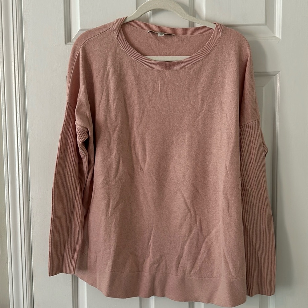 Loft pink sweater